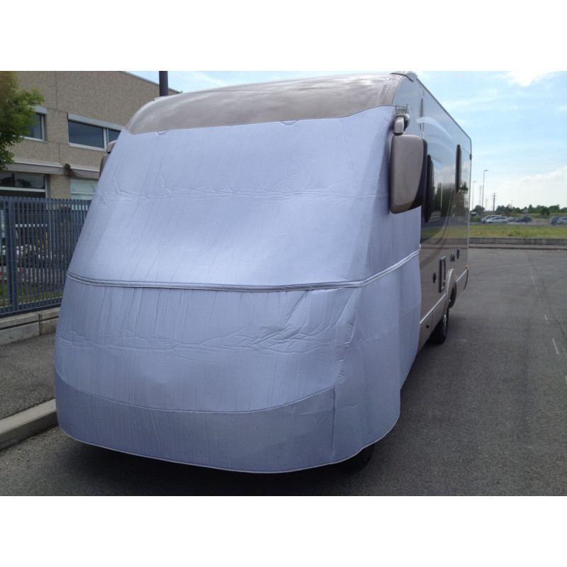 Volet isotherme Couvre-cabine Intégral Motor-home Artico -35° - divisible avec fermeture velcro Volet isotherme Couvre-cabine Intégral Motor-home Artico -35° - divisible avec fermeture velcro