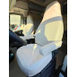 Integrated head restraint seat cover Integrated head restraint seat cover