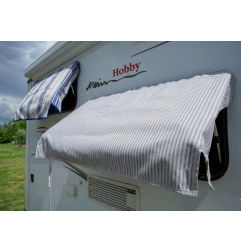 Auvent sur mesure pour vitre rabattable