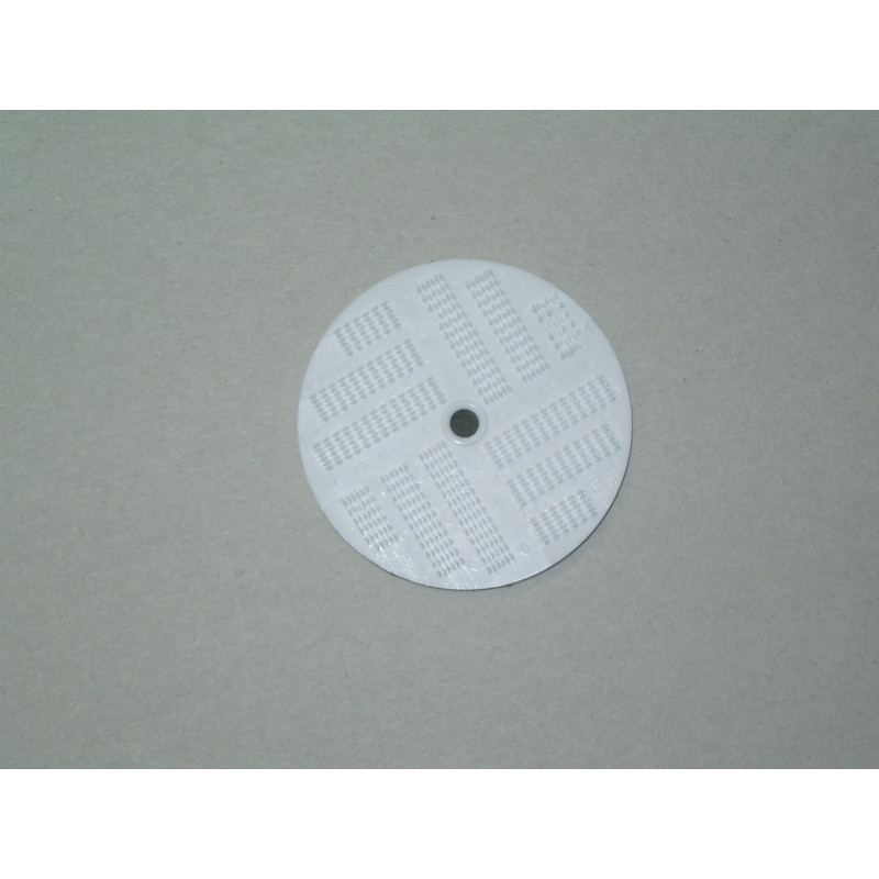 Double-sided white biadhesive