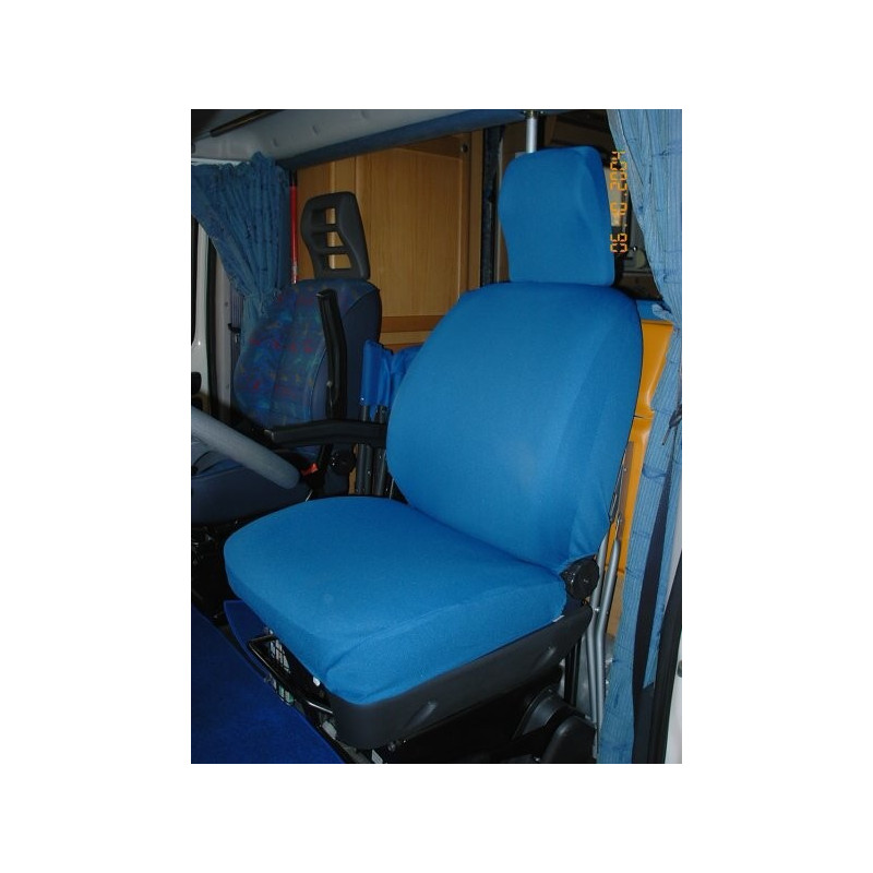 Set nr.2 seat covers SERPARATED headrest with 2 or 4 armrests