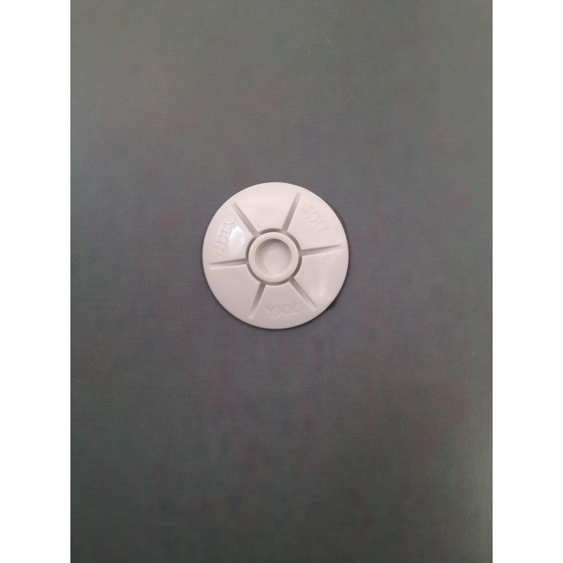 Dischetto Adesivo con Automatico bianco